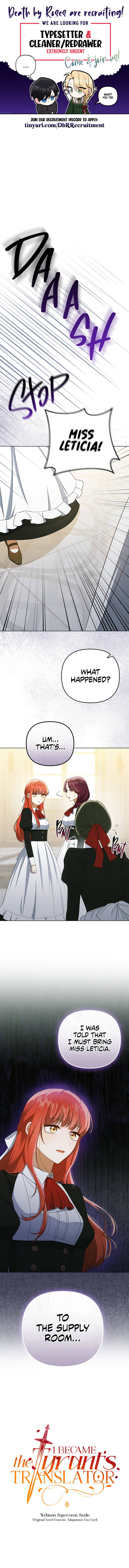 I Became the Tyrant’s Translator chapter 37 page 1