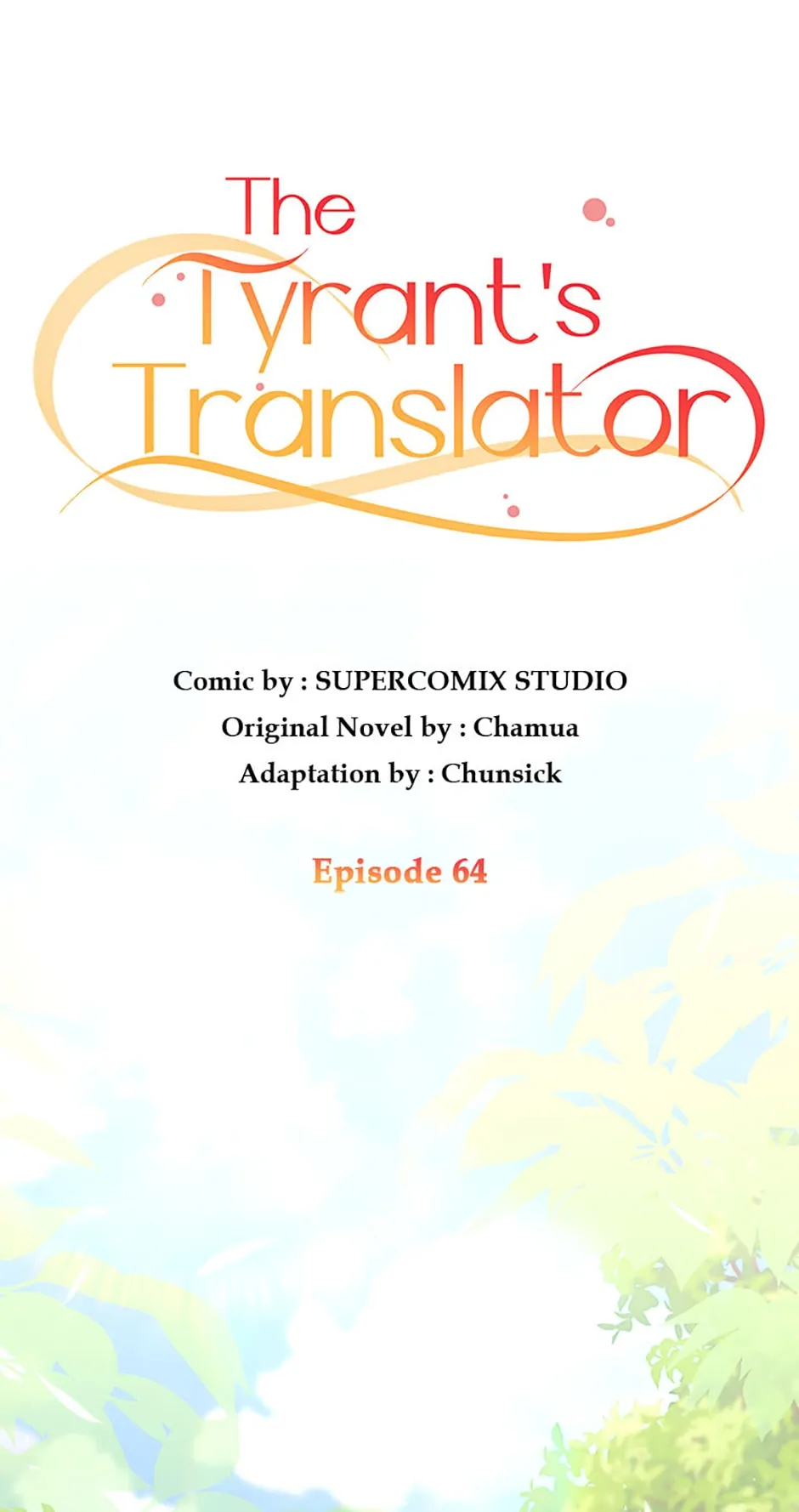 I Became the Tyrant’s Translator chapter 64 page 1