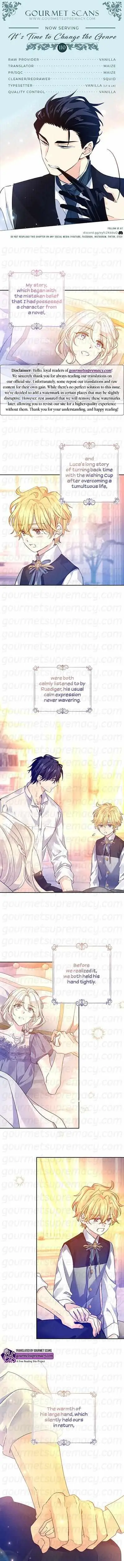 It’s Time to Change the Genre chapter 110 page 2