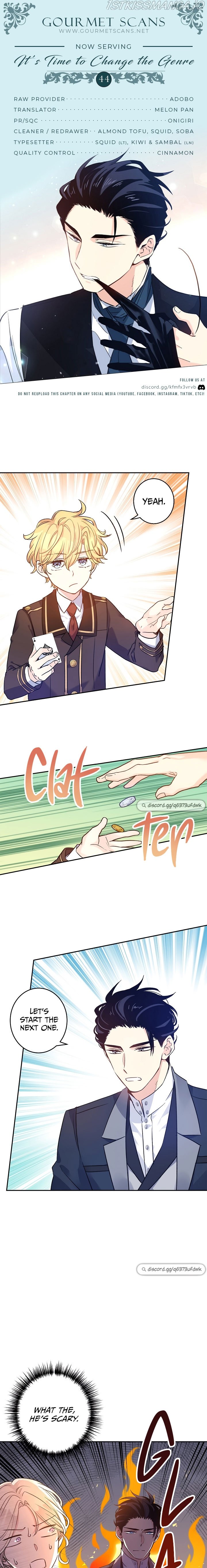 It’s Time to Change the Genre chapter 44 page 1