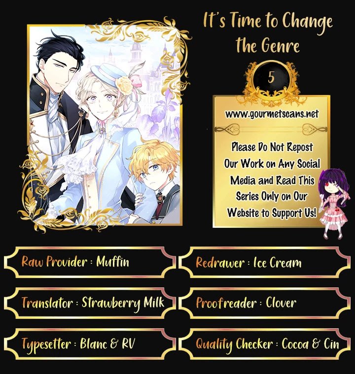 It’s Time to Change the Genre chapter 5 page 1