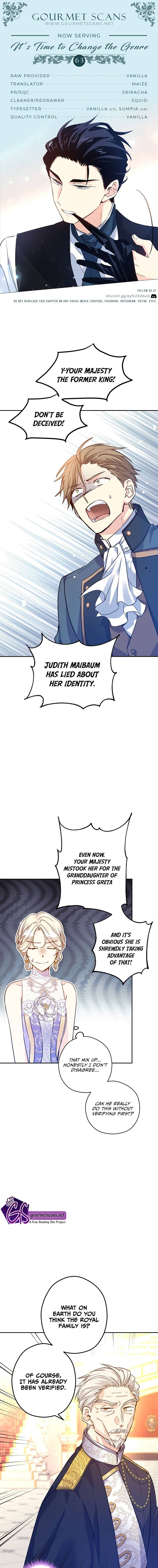 It’s Time to Change the Genre chapter 63 page 1