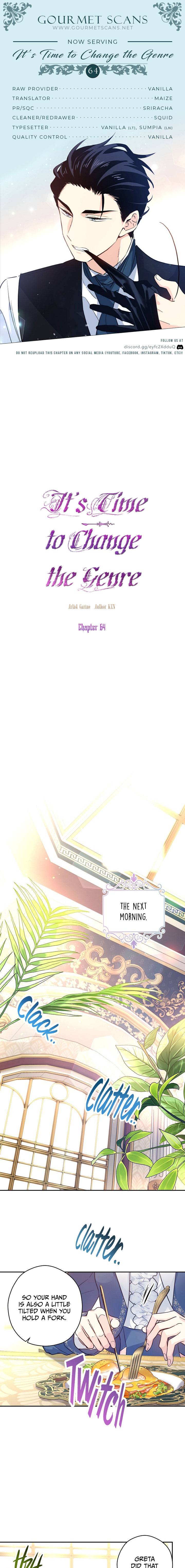 It’s Time to Change the Genre chapter 64 page 1
