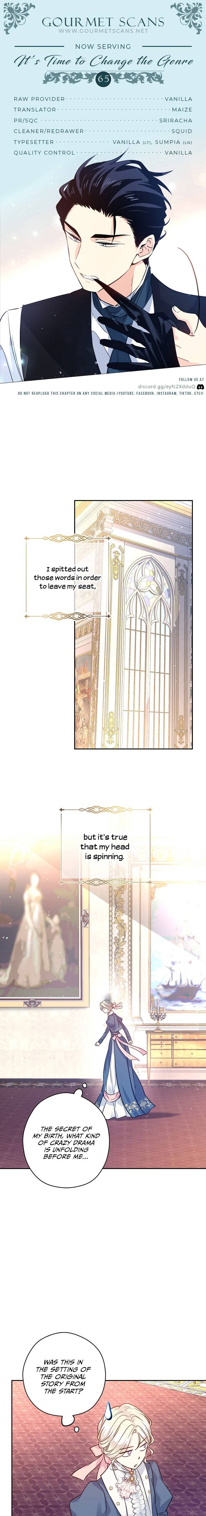 It’s Time to Change the Genre chapter 65 page 1