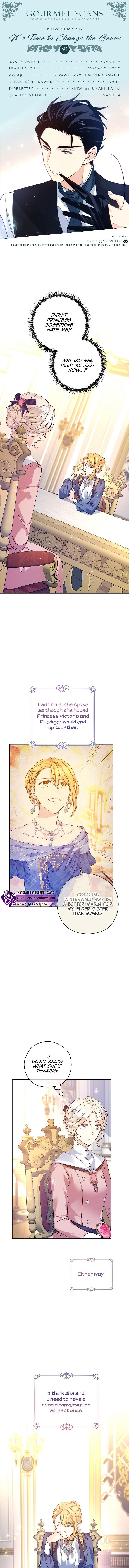It’s Time to Change the Genre chapter 91 page 1