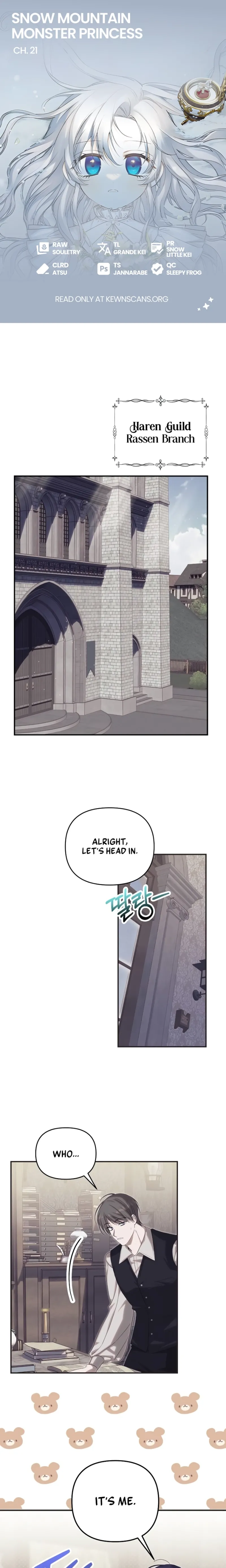 Snow Mountain Monster Princess chapter 21 page 1