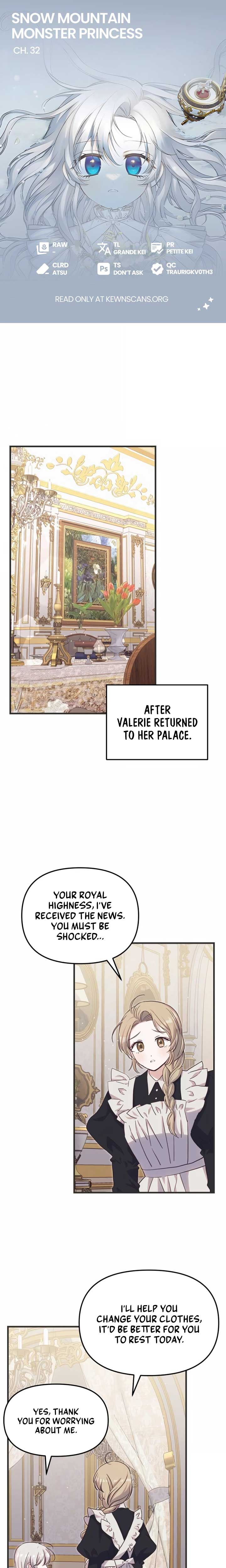Snow Mountain Monster Princess chapter 32 page 1