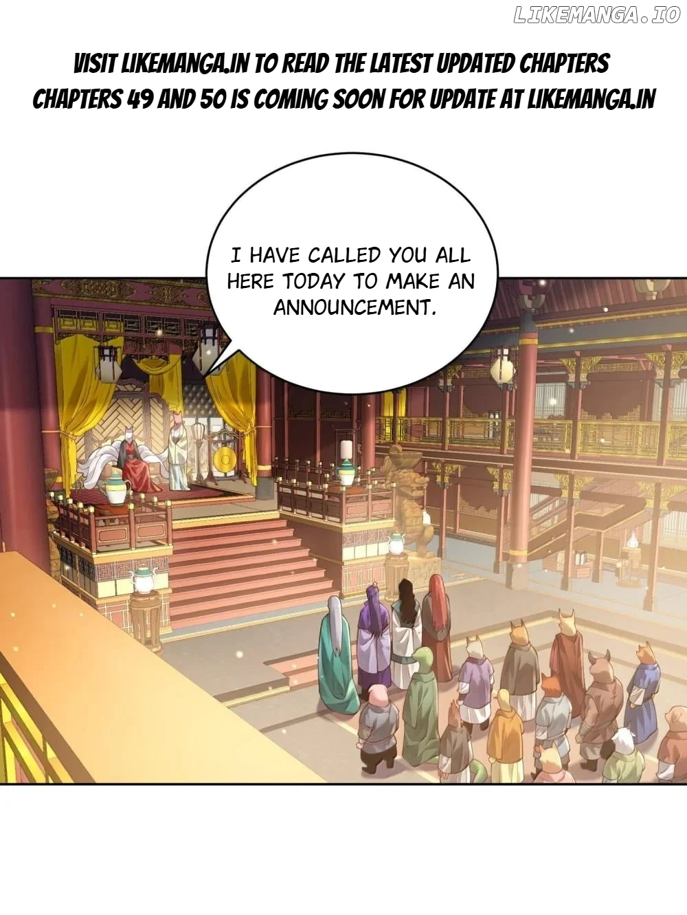 It’s Just Fortune-Telling. How Did the Nine-Tailed Demon Emperor Become My Wife? chapter 48 page 1