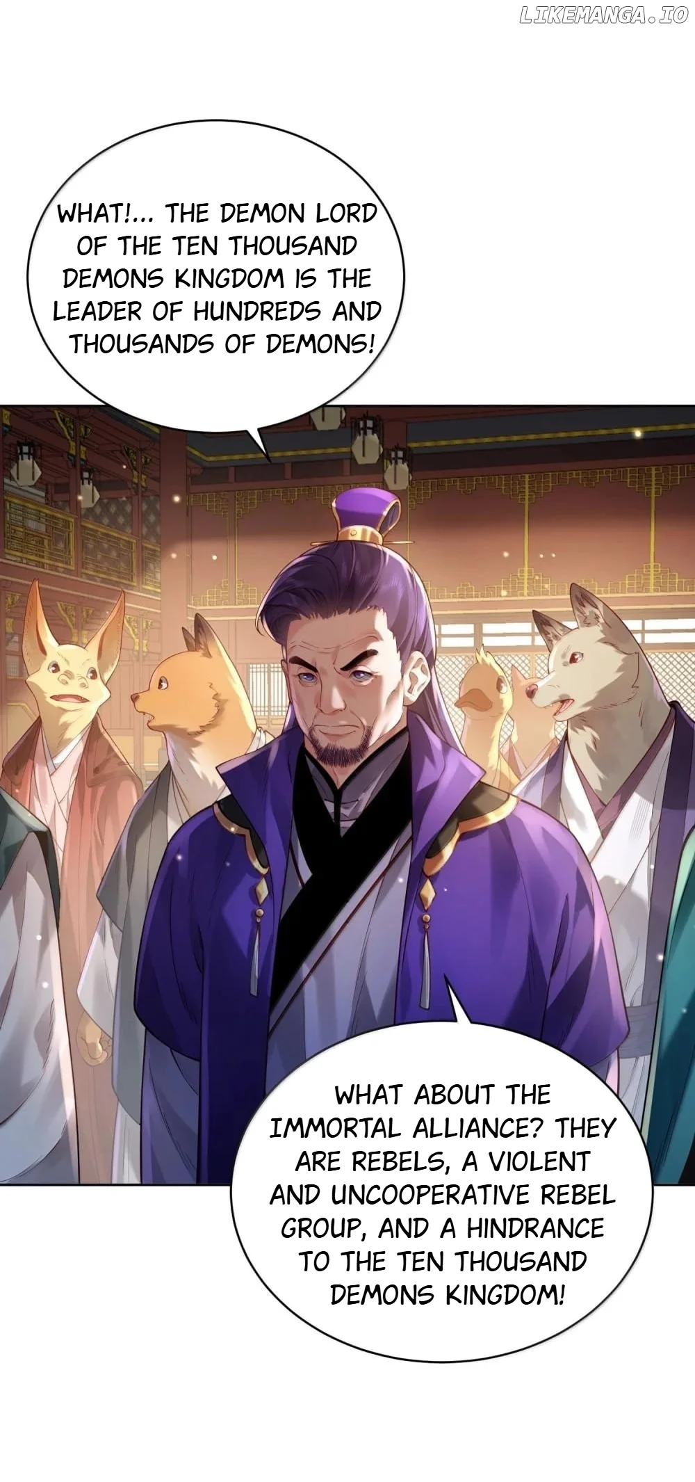 It’s Just Fortune-Telling. How Did the Nine-Tailed Demon Emperor Become My Wife? chapter 48 page 3