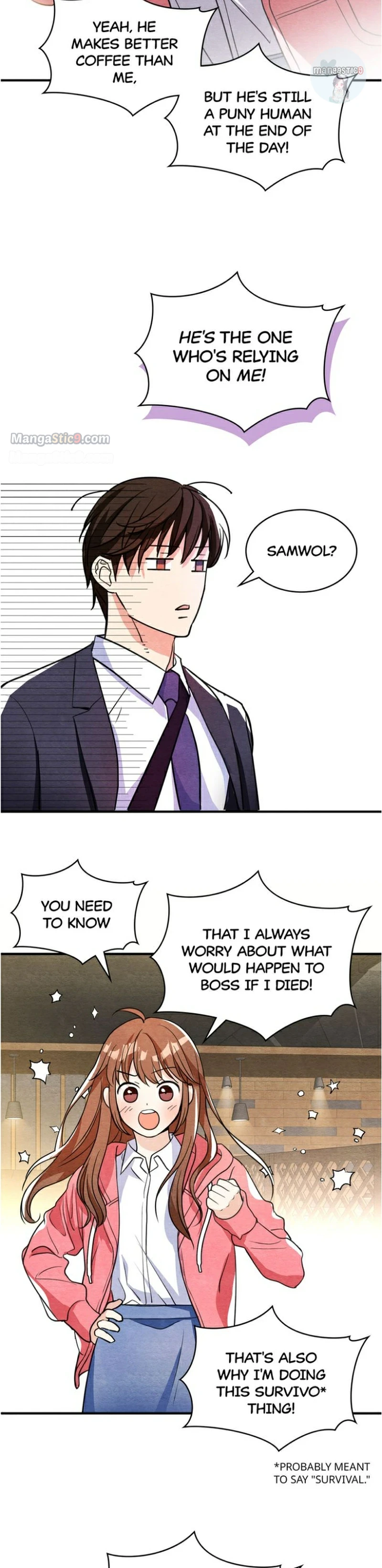 Samwol Kim the Coffee Fox chapter 20 page 12
