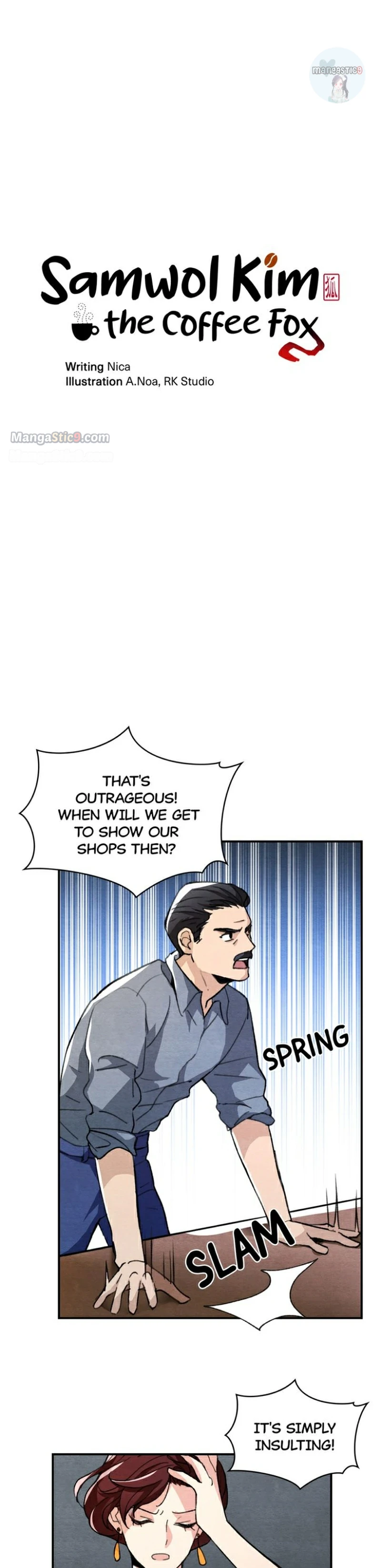 Samwol Kim the Coffee Fox chapter 22 page 2