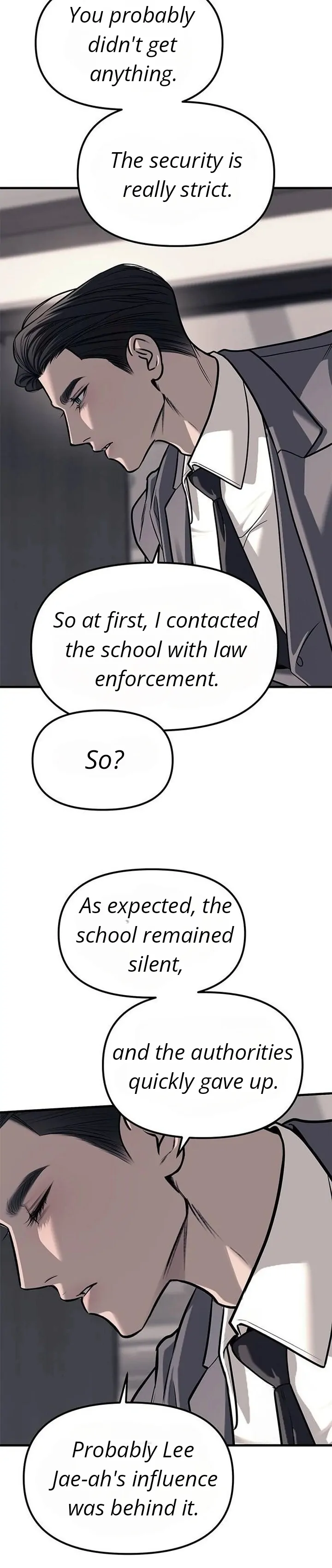 Undercover! Chaebol High School chapter 86 page 55