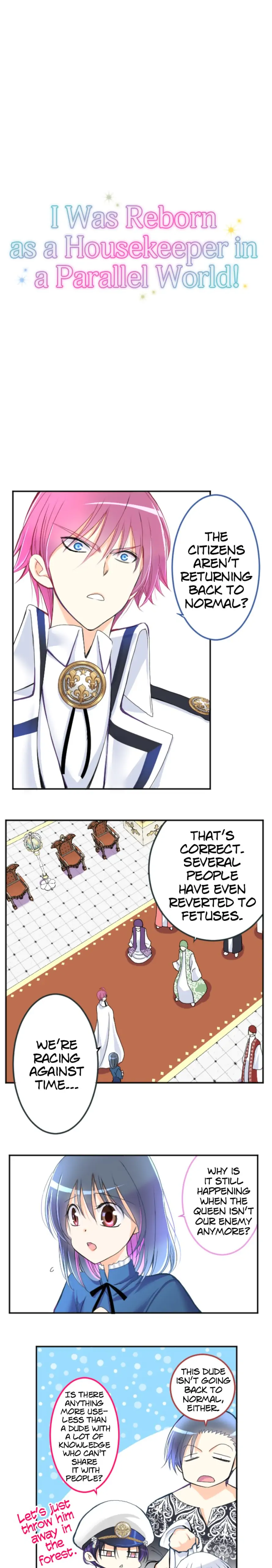 I was Reborn as a Housekeeper in a Parallel World! chapter 74 page 3