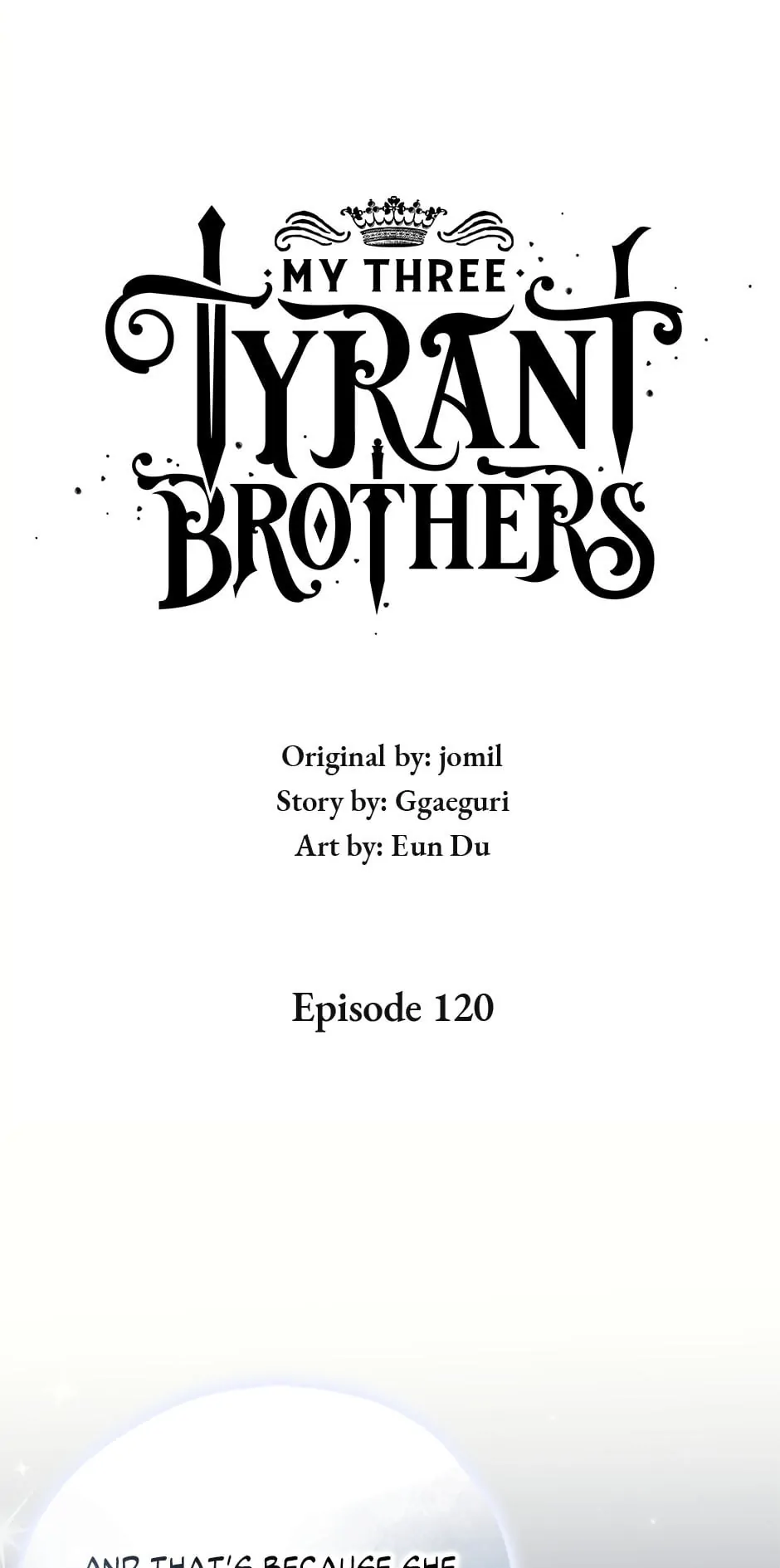 My Three Tyrant Brothers chapter 120 page 1