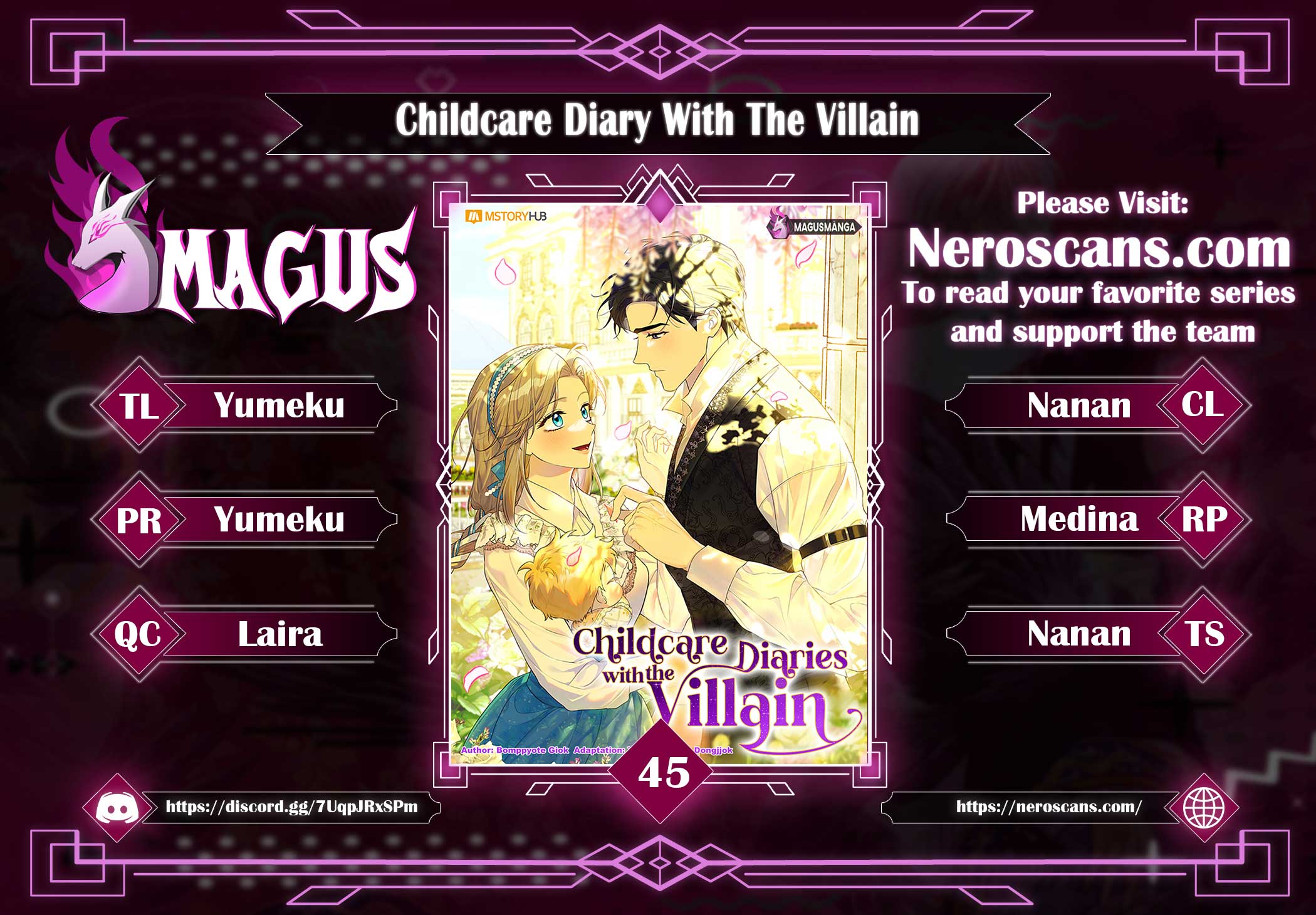 Childcare Diary with the Villain chapter 45 page 1
