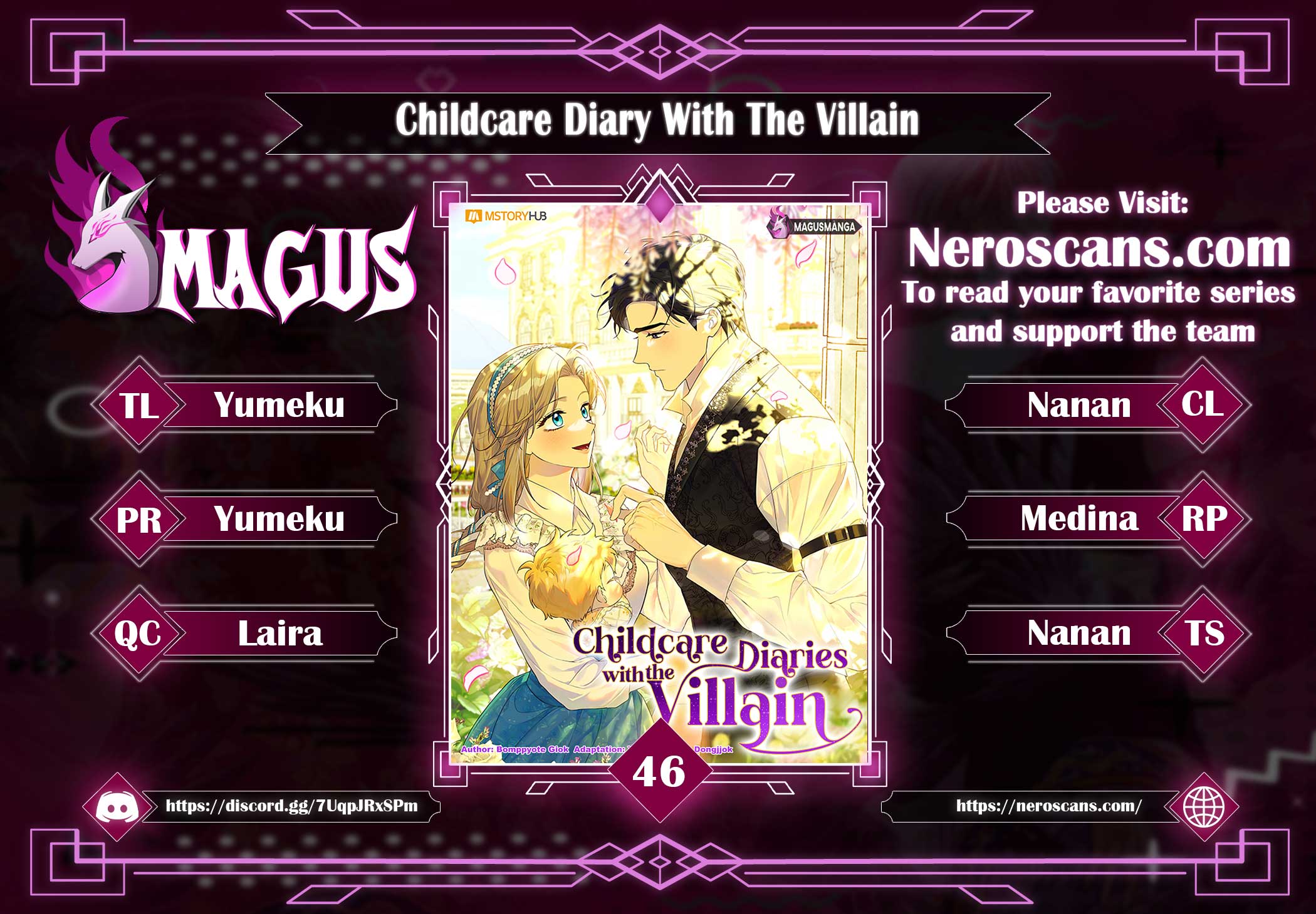 Childcare Diary with the Villain chapter 46 page 1