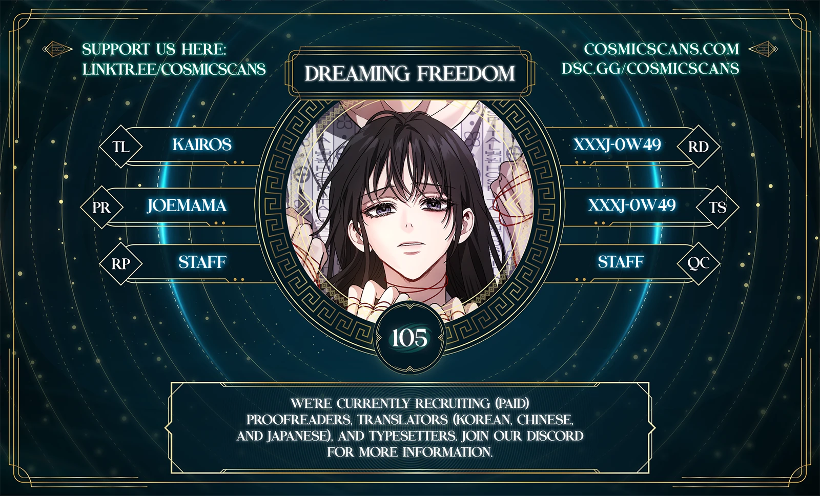 Dreaming Freedom chapter 105 page 1