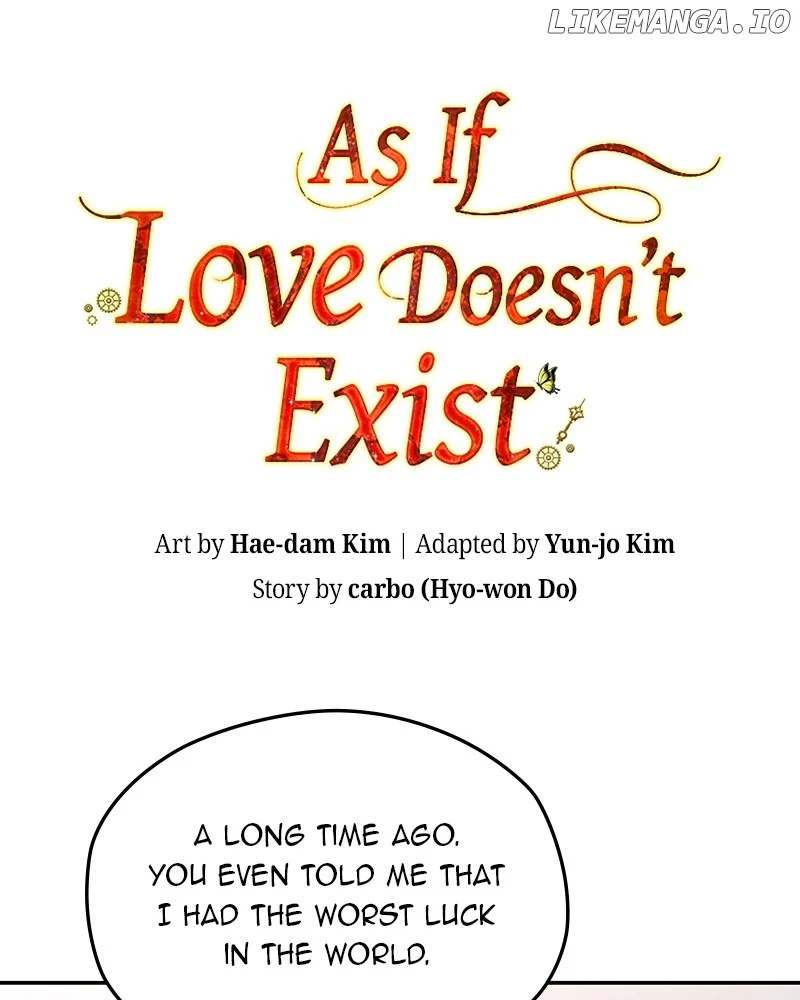 As If Love Doesn’t Exist chapter 62 page 1