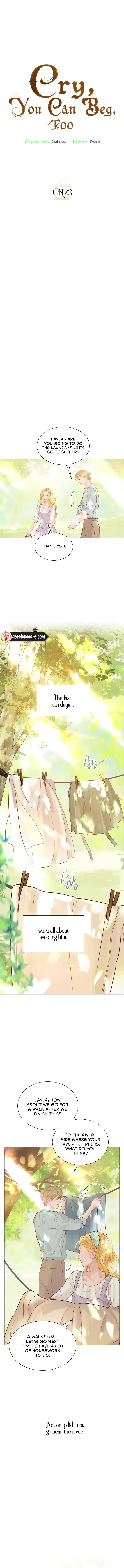 Cry, Even Better If You Beg chapter 23 page 3