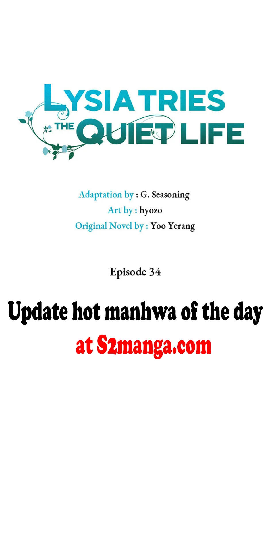 I Will Live as a Supporting Role in This Life chapter 34 page 7