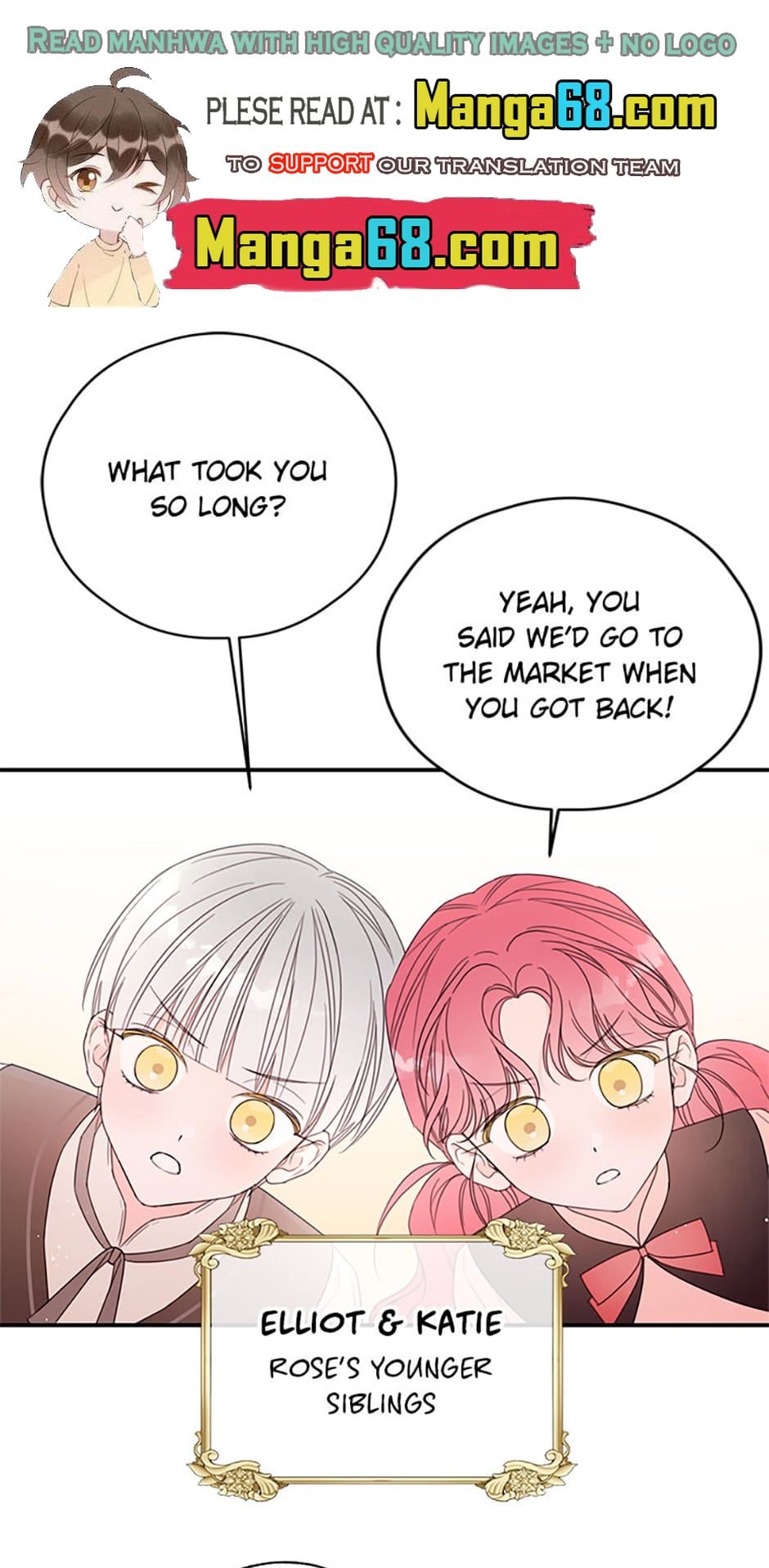 I Will Live as a Supporting Role in This Life chapter 39 page 1