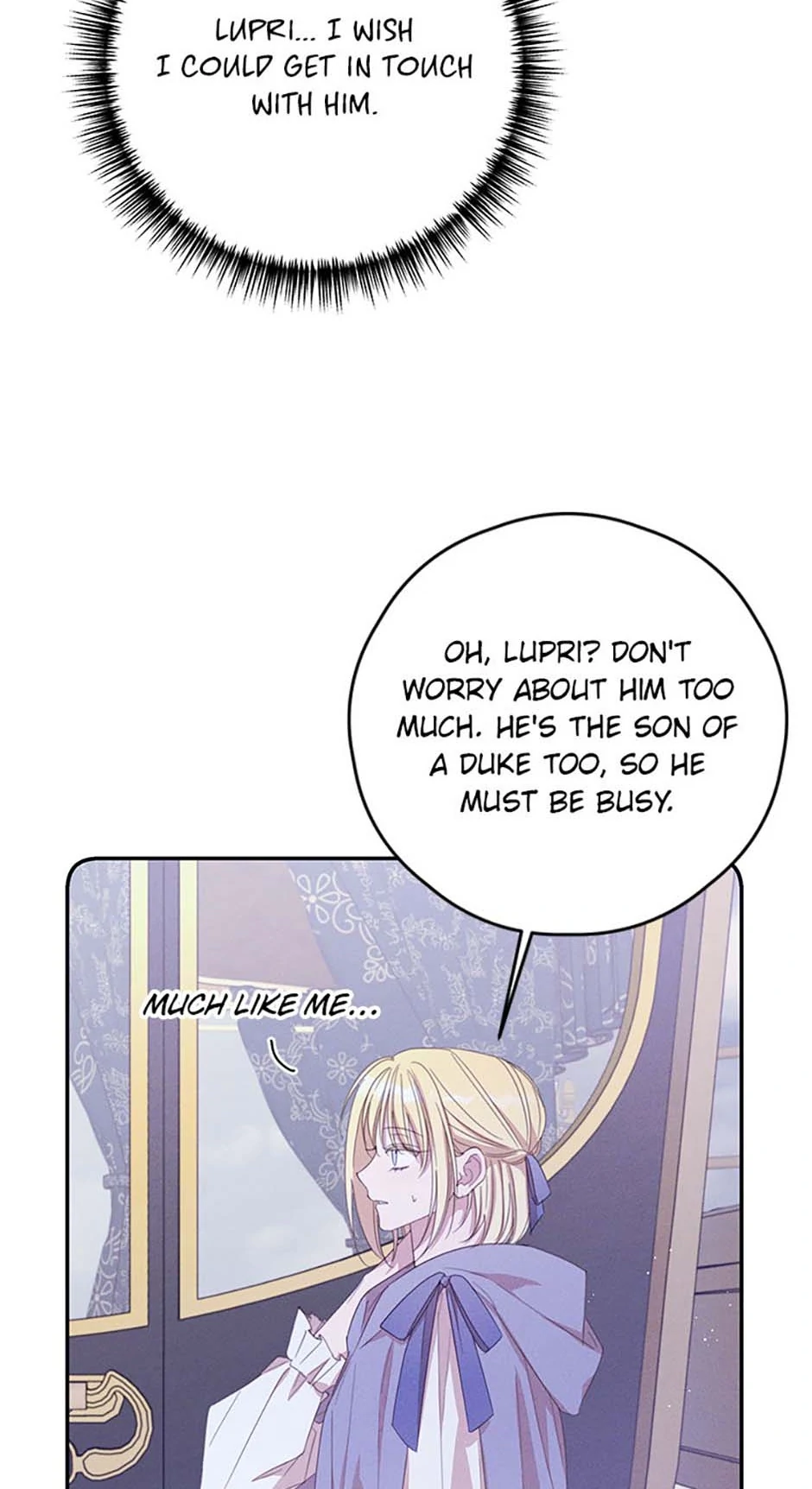 I Will Live as a Supporting Role in This Life chapter 80 page 61