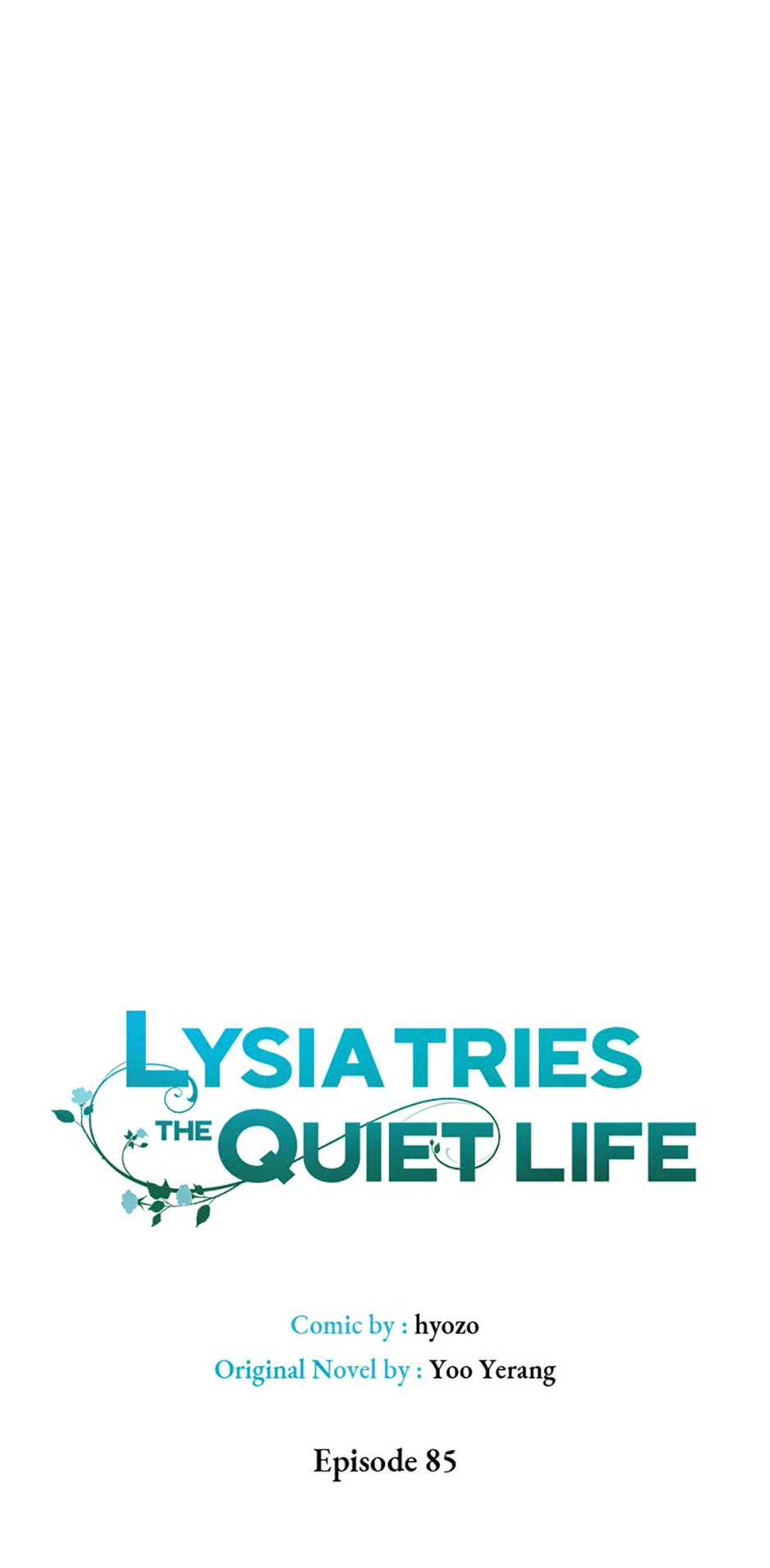 I Will Live as a Supporting Role in This Life chapter 85 page 1