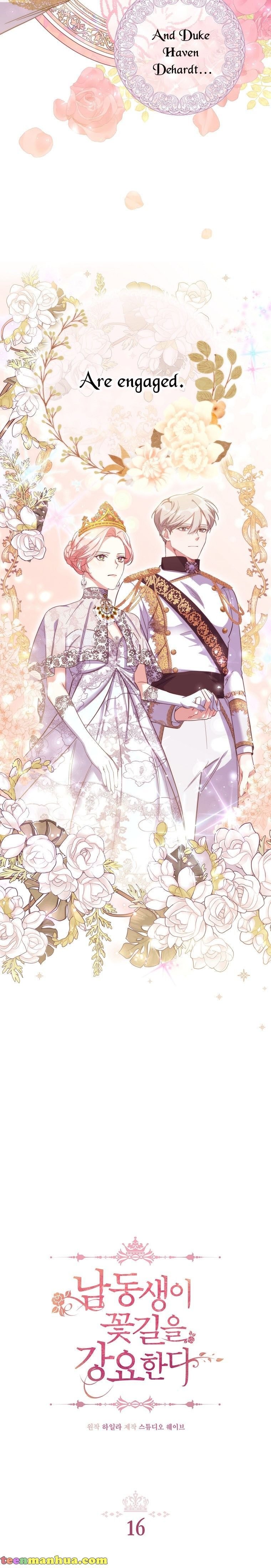 My younger brother forces my flower path chapter 16 page 3