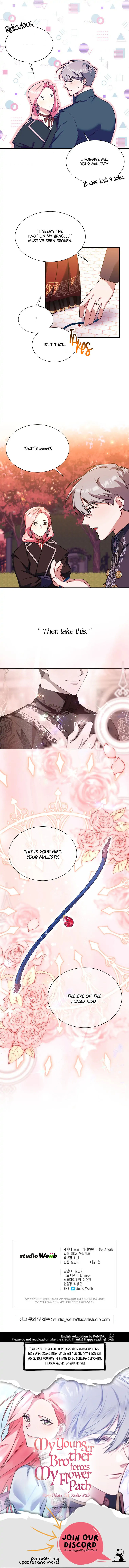 My younger brother forces my flower path chapter 34 page 25