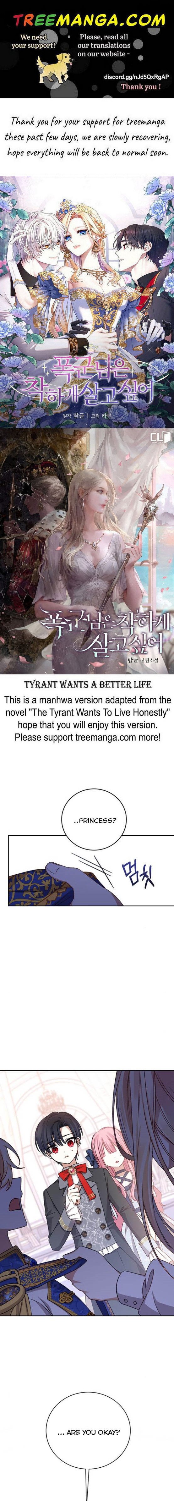 Tyrant wants a better life chapter 6 page 1