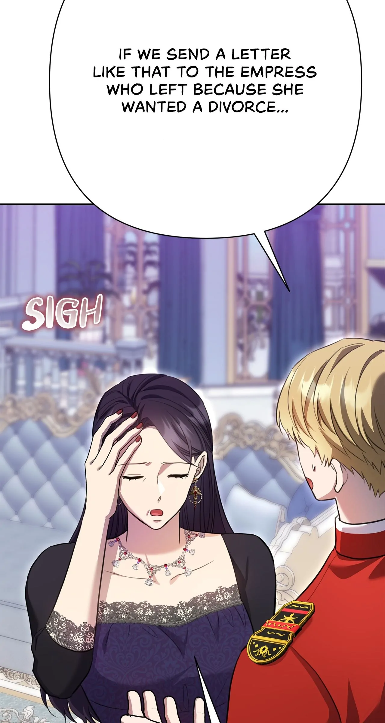 The Empress Wants To Avoid the Emperor chapter 28 page 91