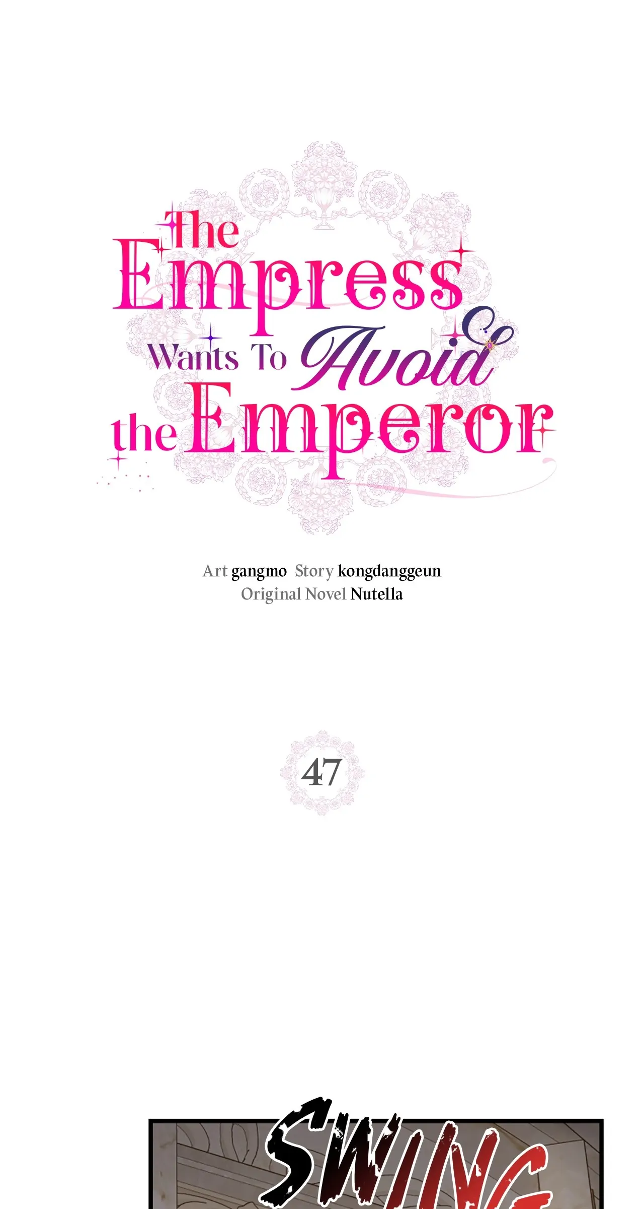 The Empress Wants To Avoid the Emperor chapter 47 page 8