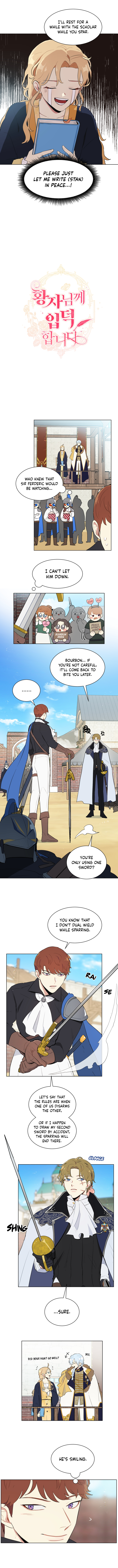 I’m Stanning the Prince chapter 33 page 3