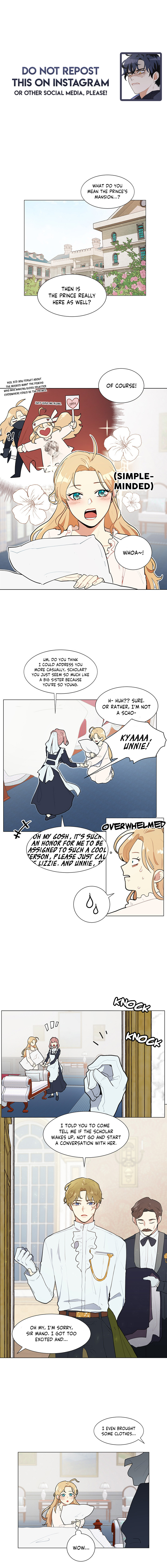 I’m Stanning the Prince chapter 4 page 1