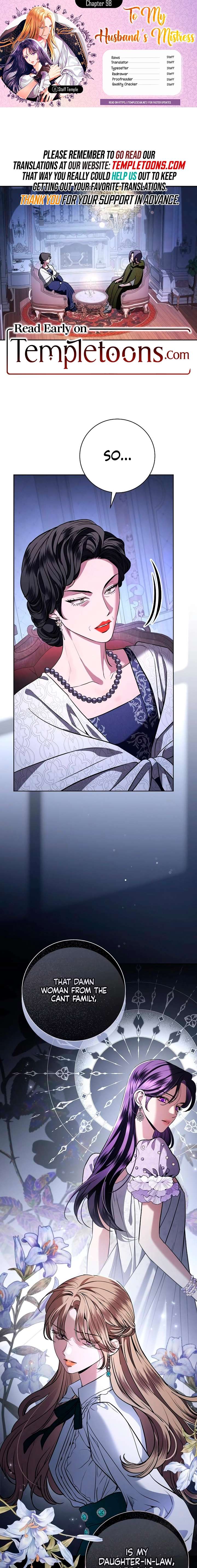To My Husband’s Mistress chapter 98 page 1