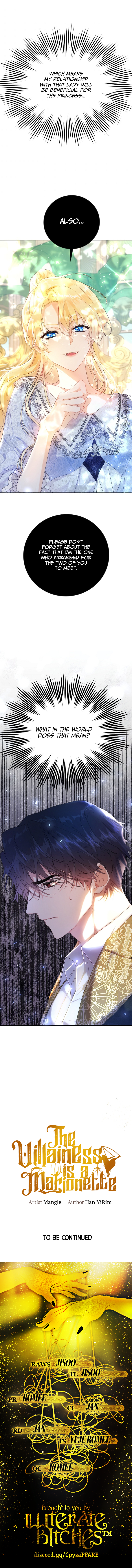 The Villainess Is A Marionette chapter 5 page 8