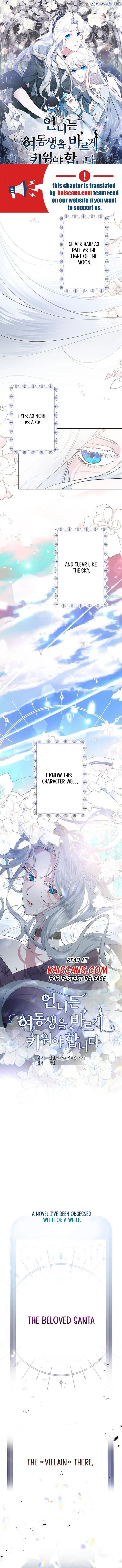 I Need to Raise My Sister Properly chapter 1 page 1