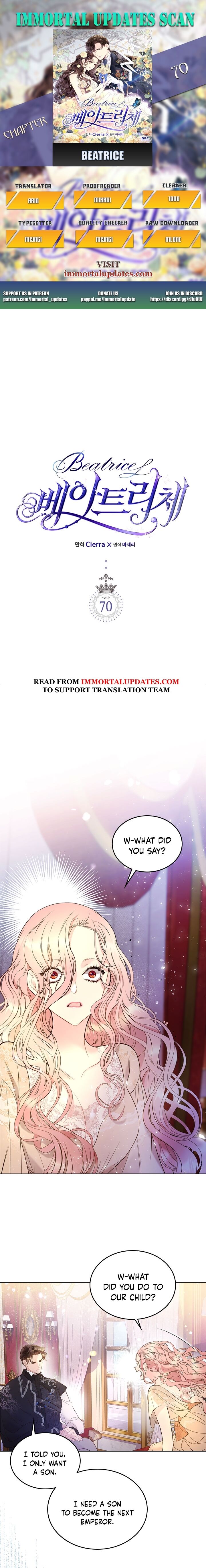 Beatrice chapter 70 page 1