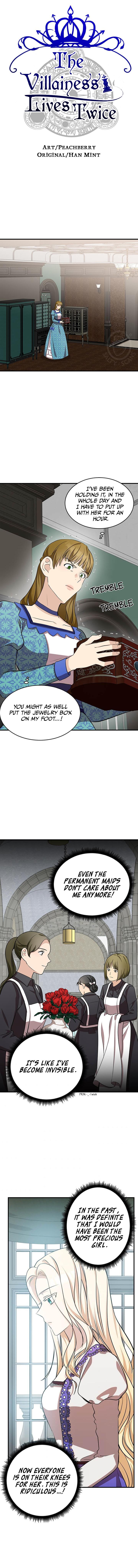 The Villainess Lives Twice chapter 57 page 1