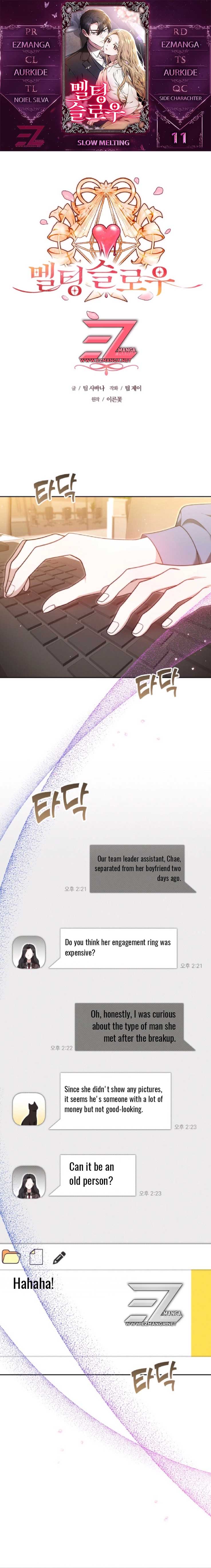 Slow Melting chapter 11 page 1
