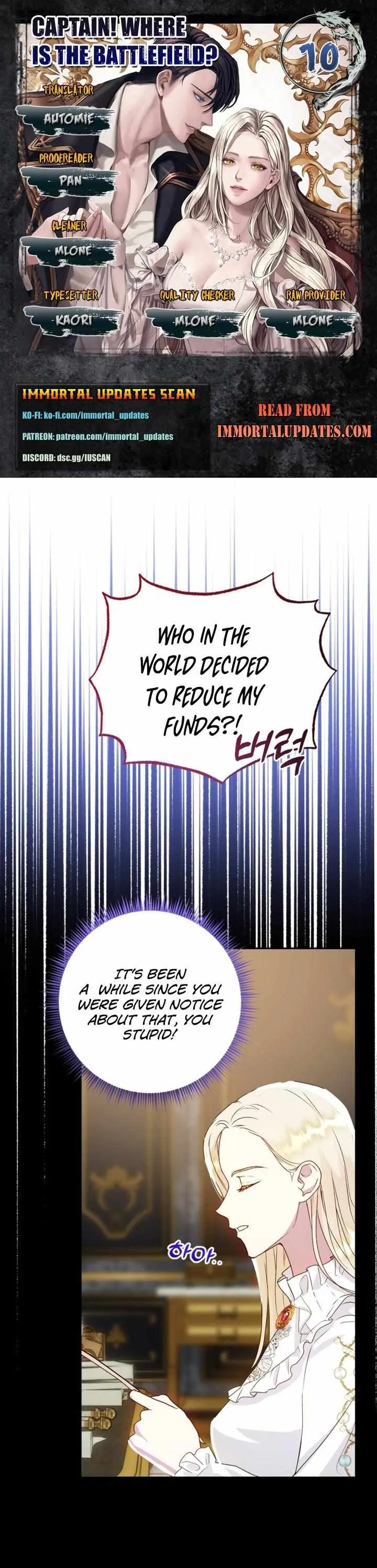 Captain! Is this battlefield here? chapter 10 page 1