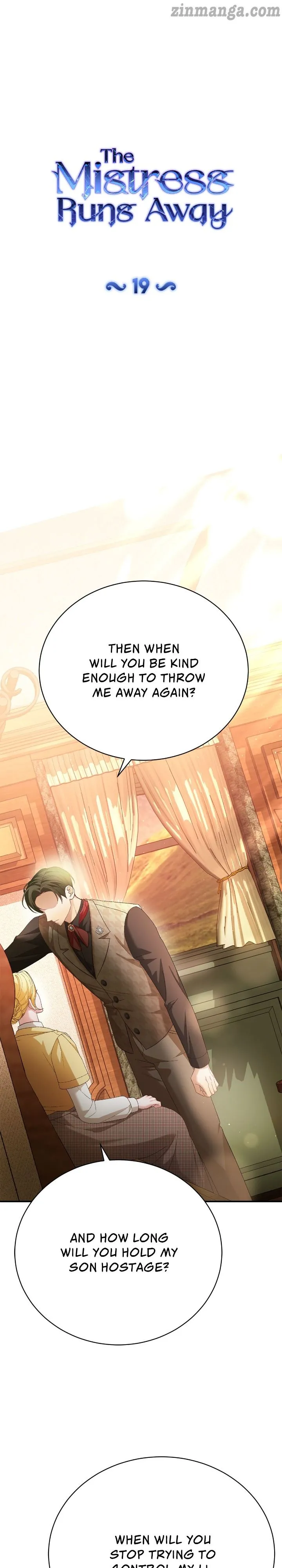 The Mistress Runs Away chapter 19 page 1