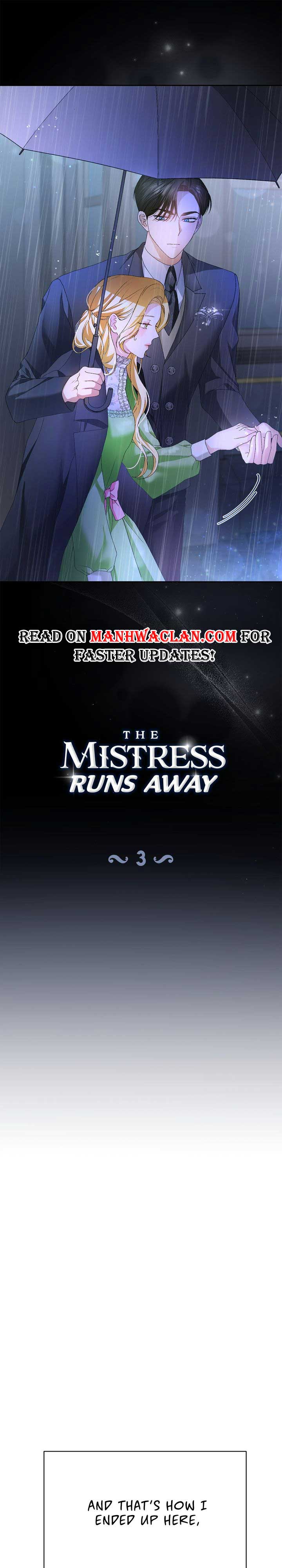 The Mistress Runs Away chapter 3 page 5