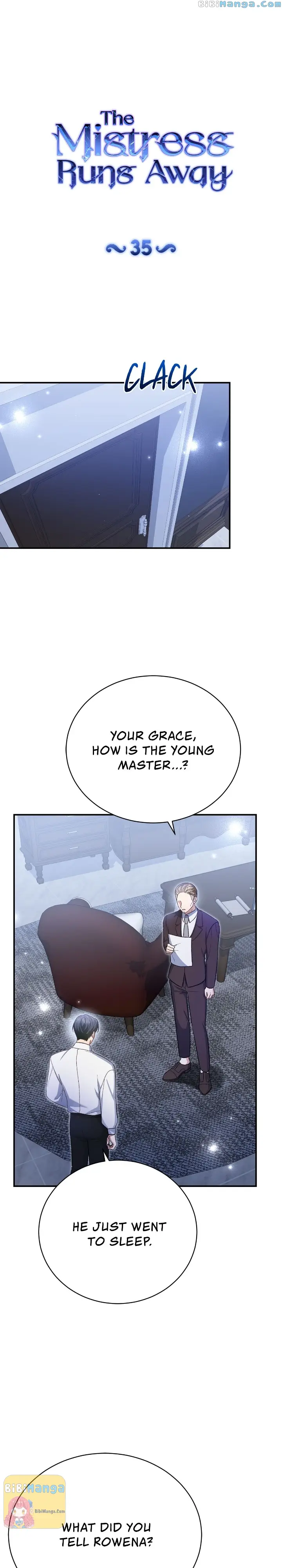 The Mistress Runs Away chapter 35 page 1