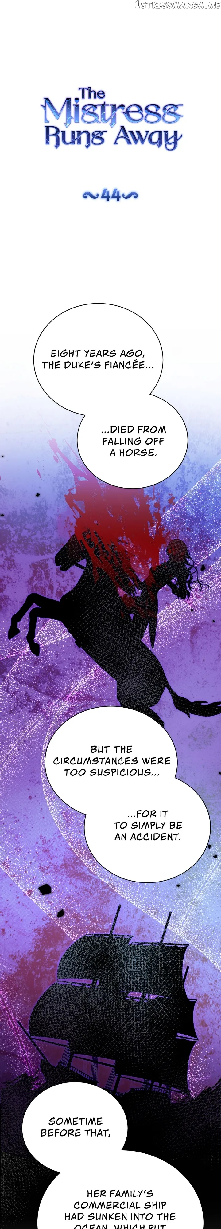 The Mistress Runs Away chapter 44 page 1