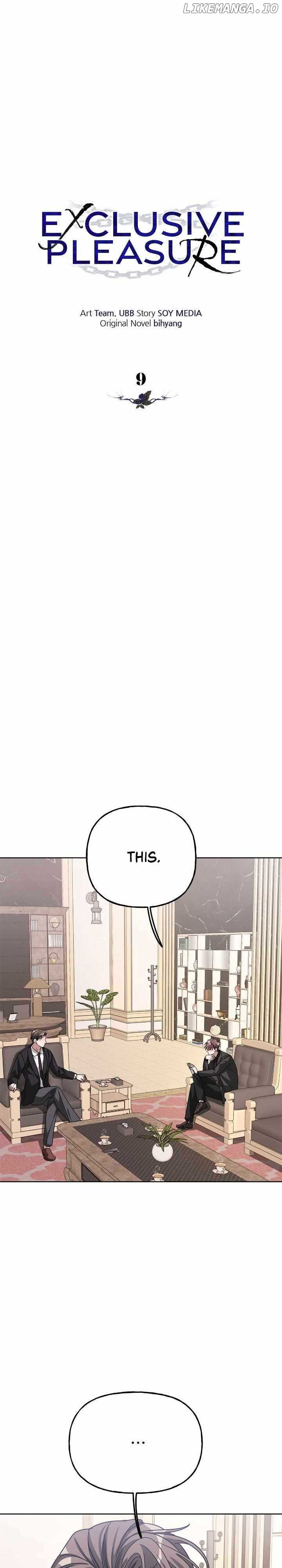 Exclusive Pleasure chapter 9 page 1