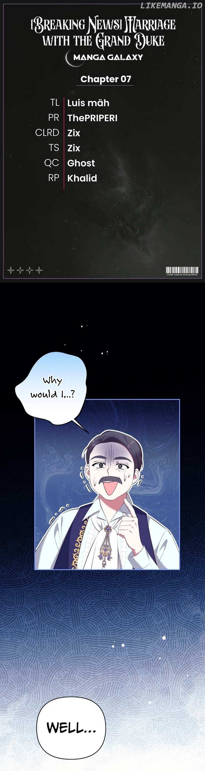 Marriage with the Archduke, I Know Now chapter 7 page 1