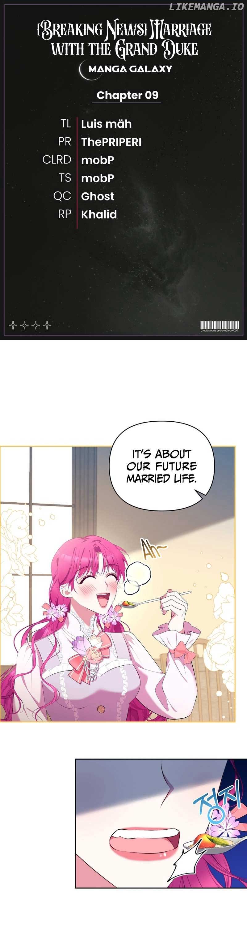 Marriage with the Archduke, I Know Now chapter 9 page 1