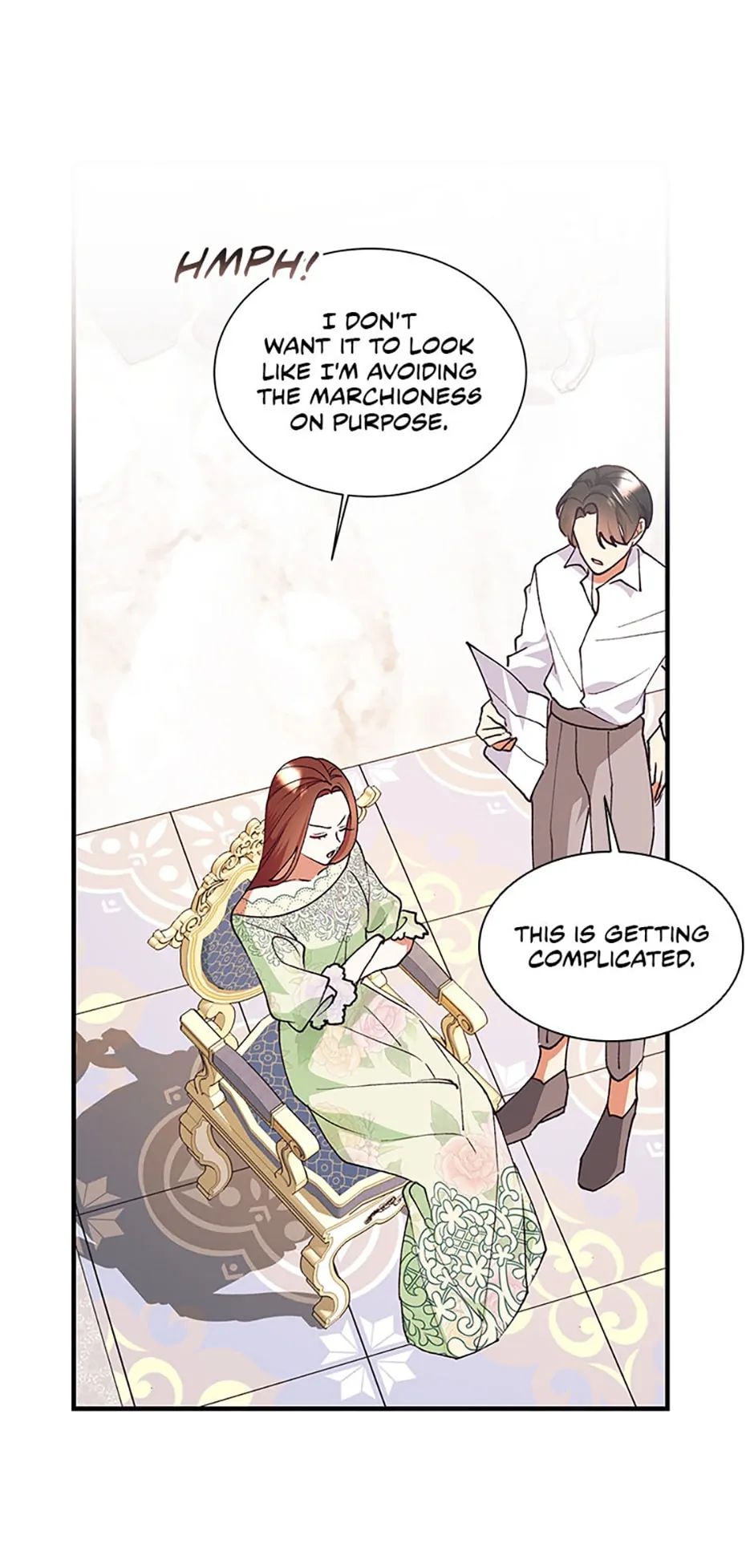 Can’t pretend to be blind anymore chapter 103 page 42