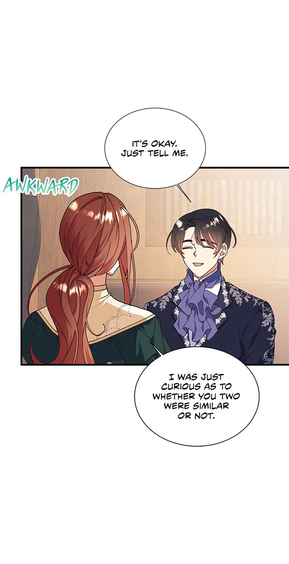 Can’t pretend to be blind anymore chapter 110 page 35